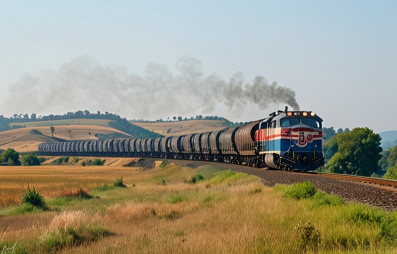 поезд для перевозки сельскохозяйственной продукции